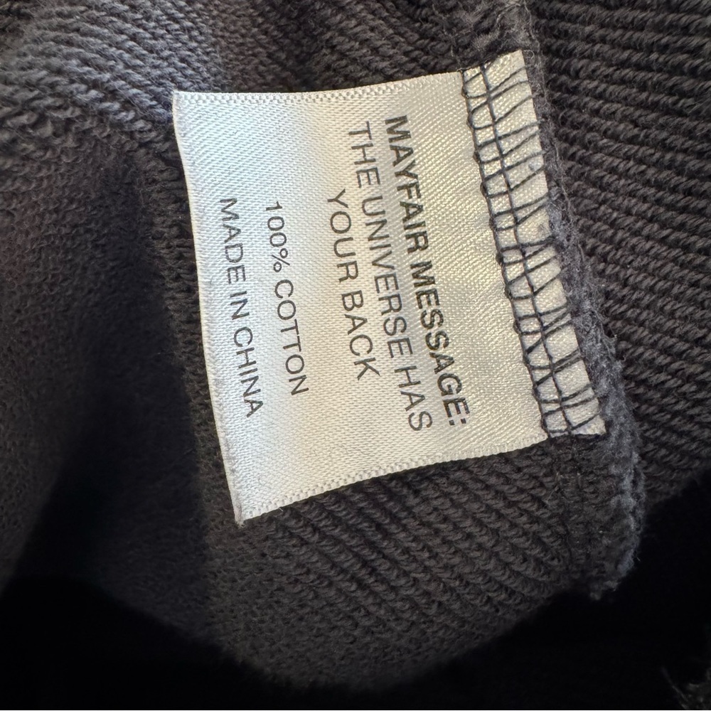 The Mayfair Group Use The Internet For Good Sweatpants in Gray Size L/XL - Picture 9 of 10